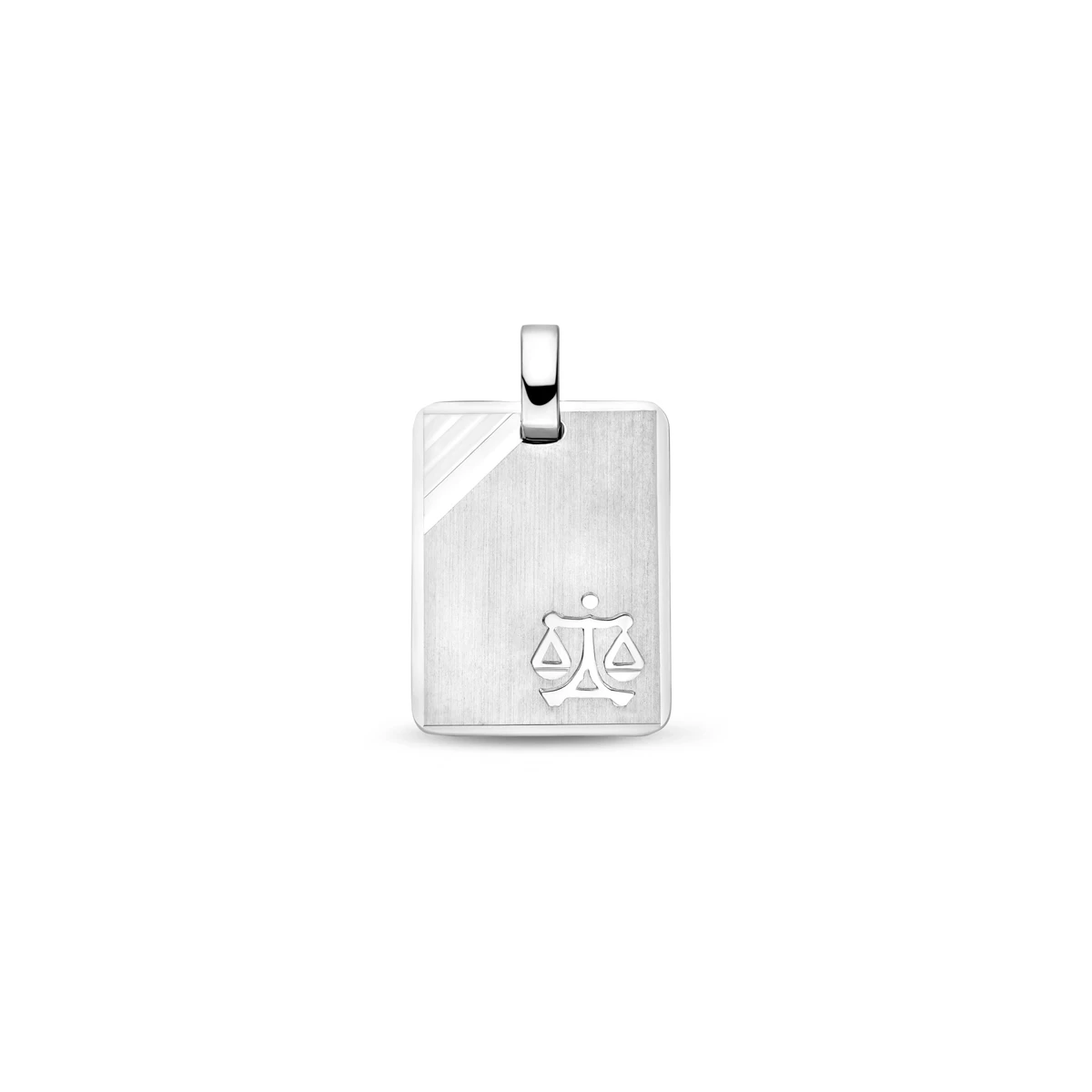 graveerhanger sterrenbeeld gediamanteerd zilver gerhodineerd