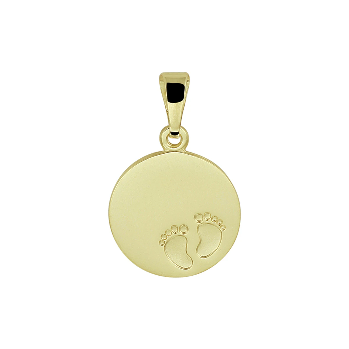 graveerhanger voeten 14K geelgoud