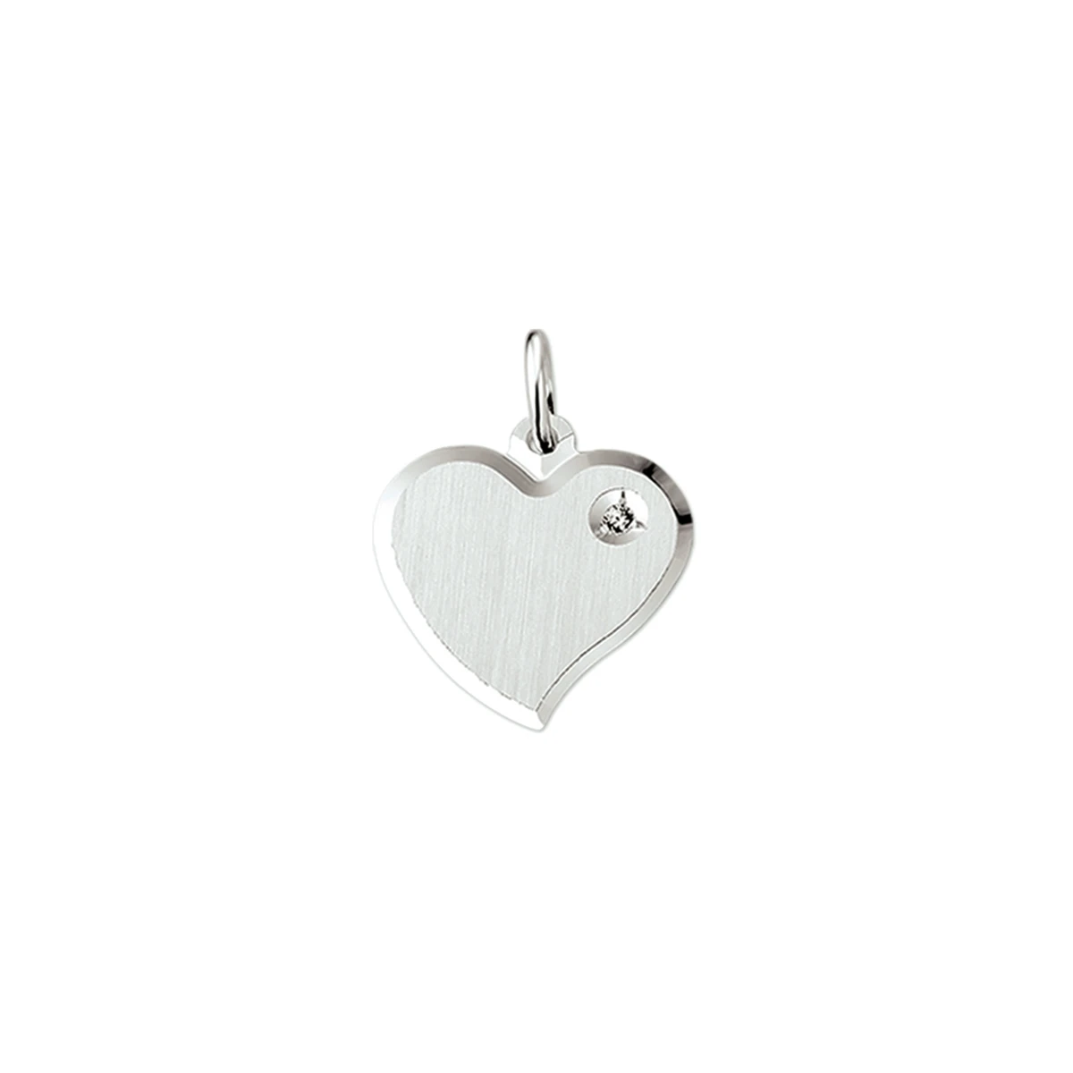 graveerhart zirkonia zilver gerhodineerd