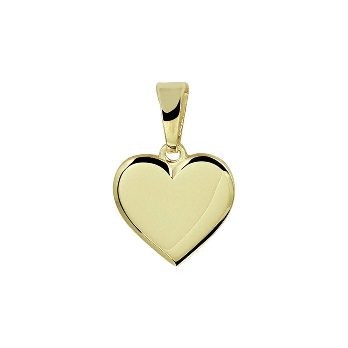 graveerhartje 14K geelgoud