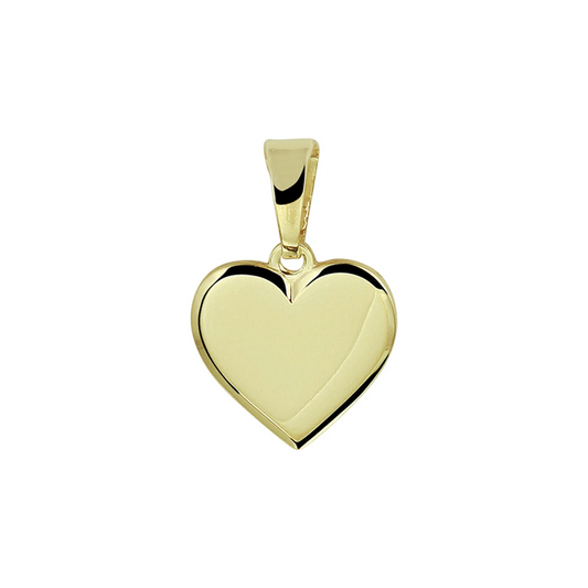 graveerhartje 14K geelgoud