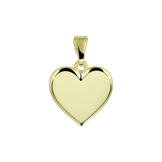 graveerhartje 14K geelgoud