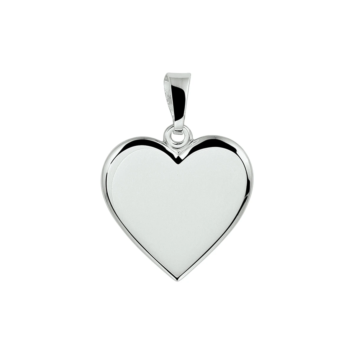 graveerhartje zilver gerhodineerd