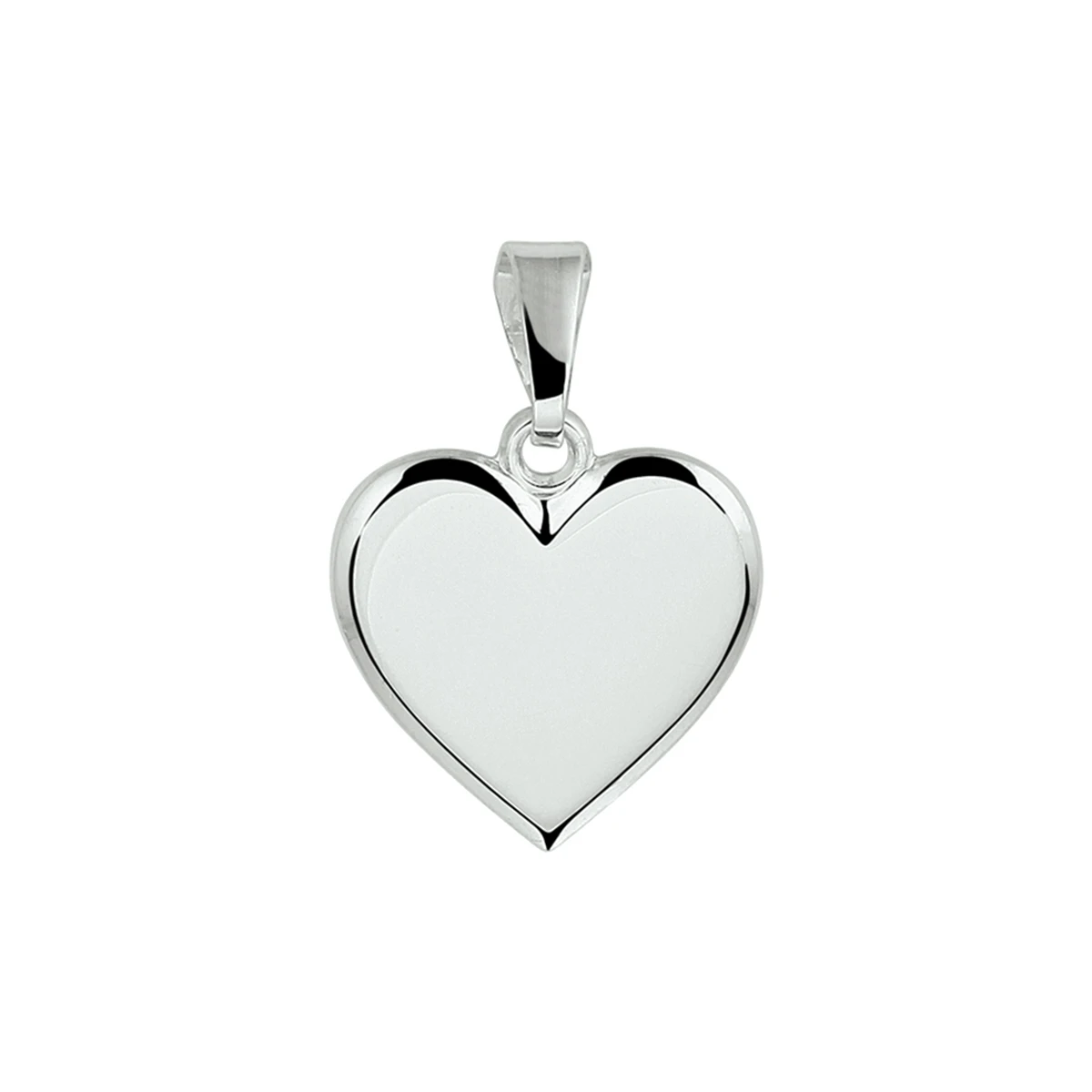 graveerhartje zilver gerhodineerd