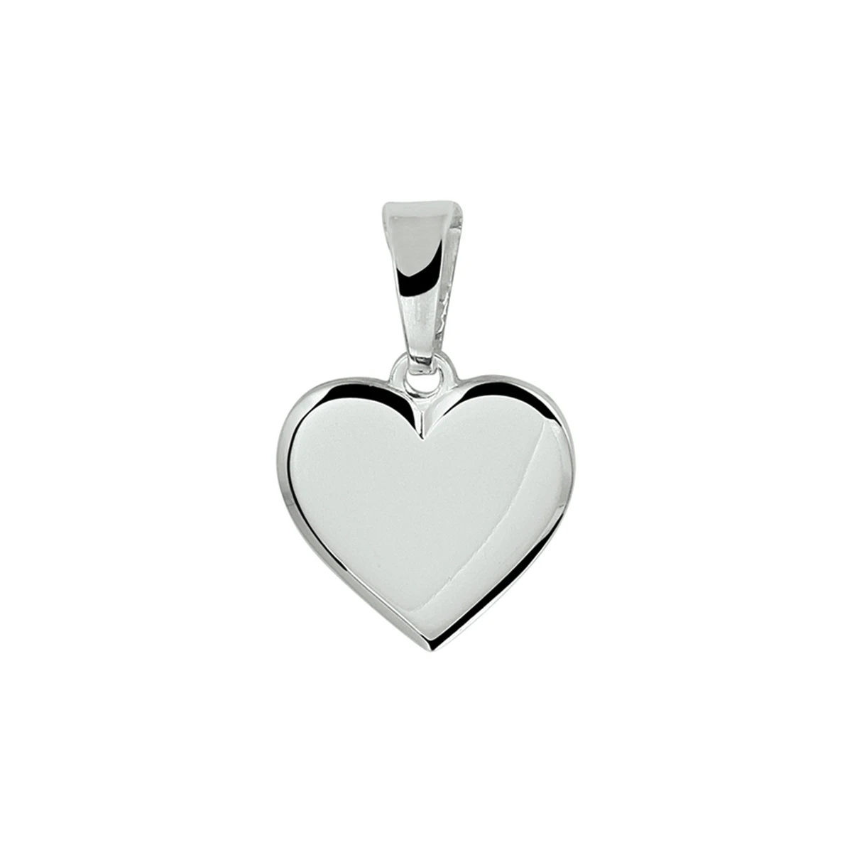 graveerhartje zilver gerhodineerd