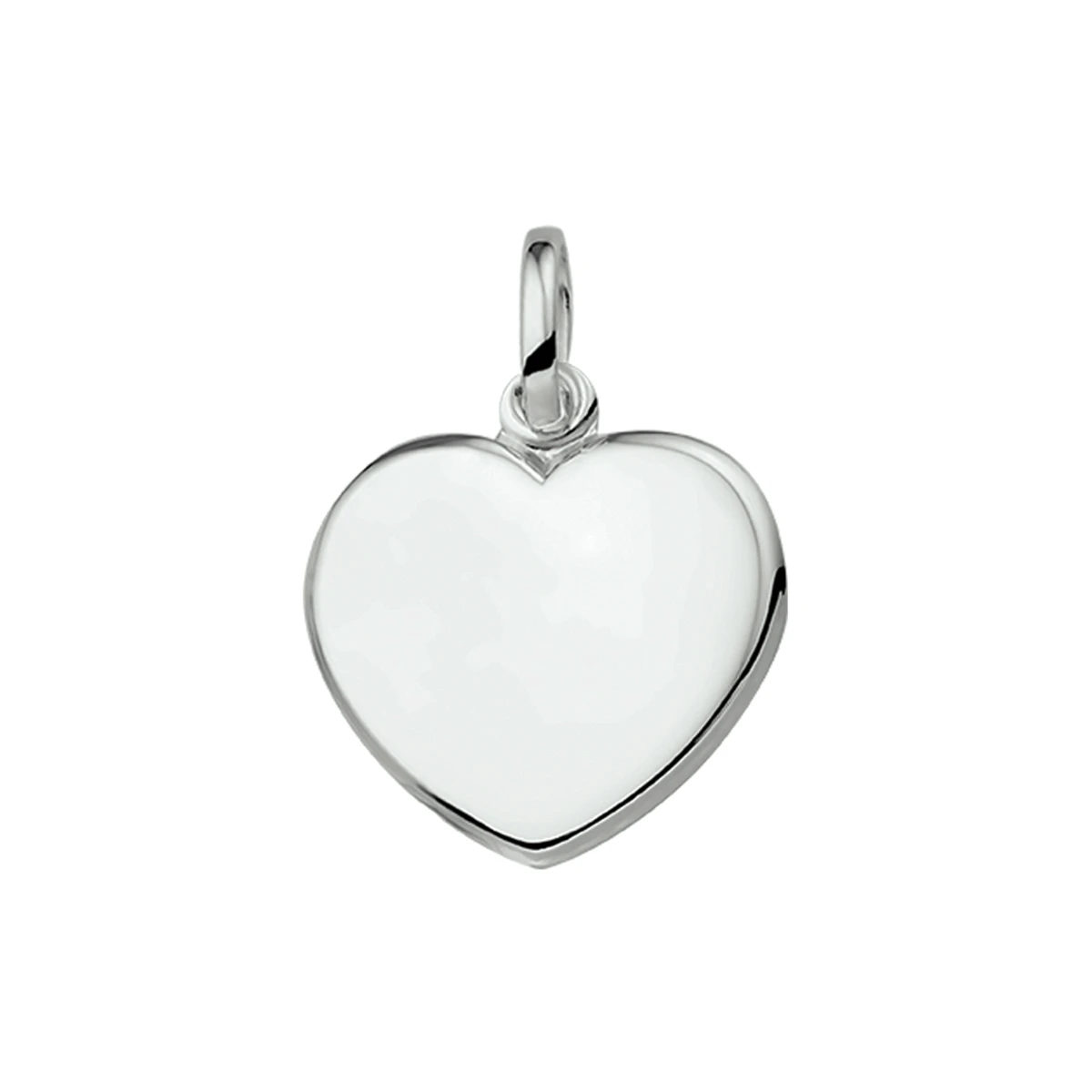graveerhartje zilver wit
