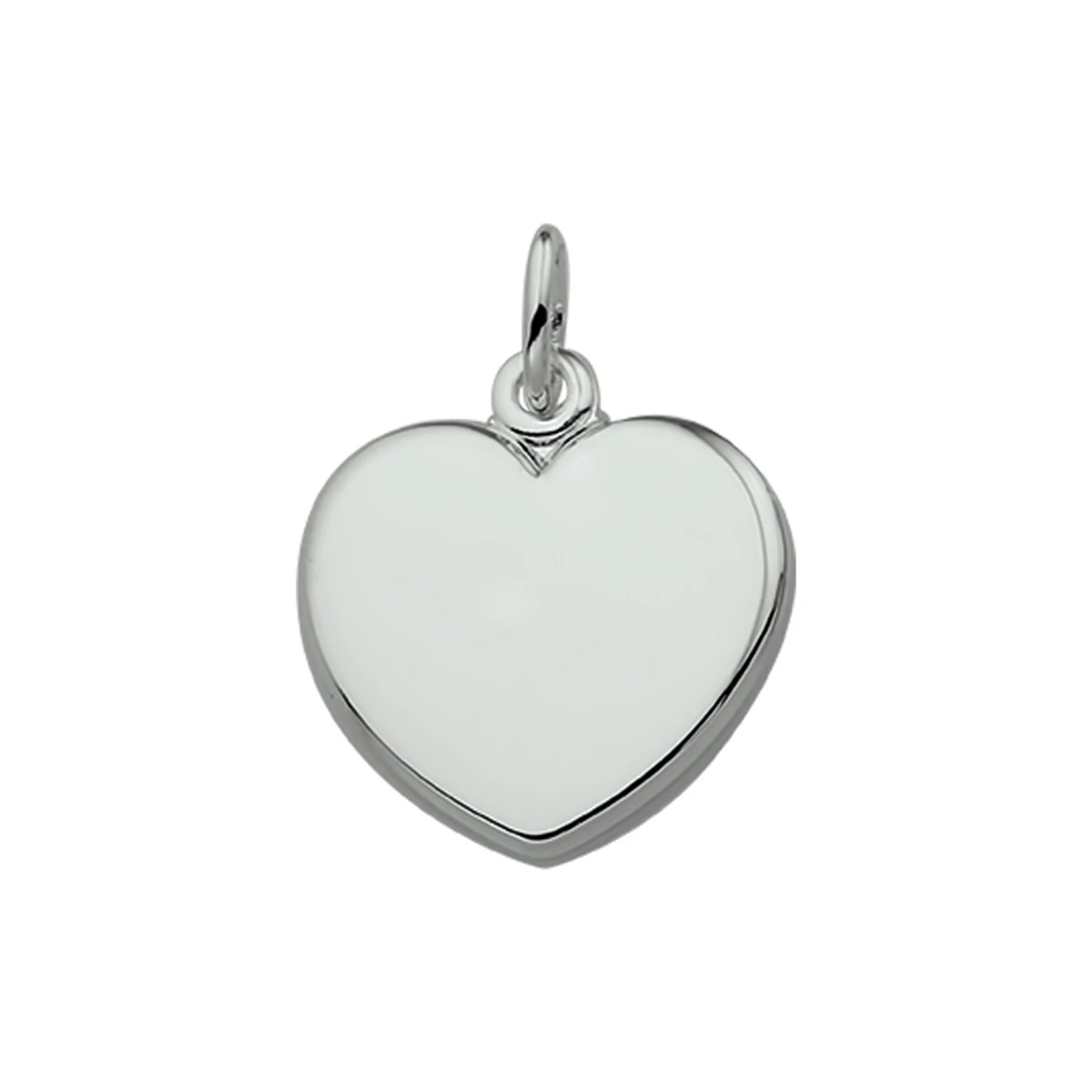 graveerhartje zilver wit