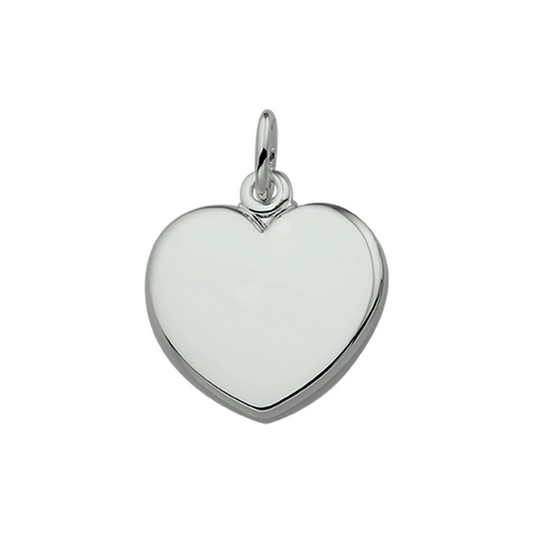 graveerhartje zilver wit