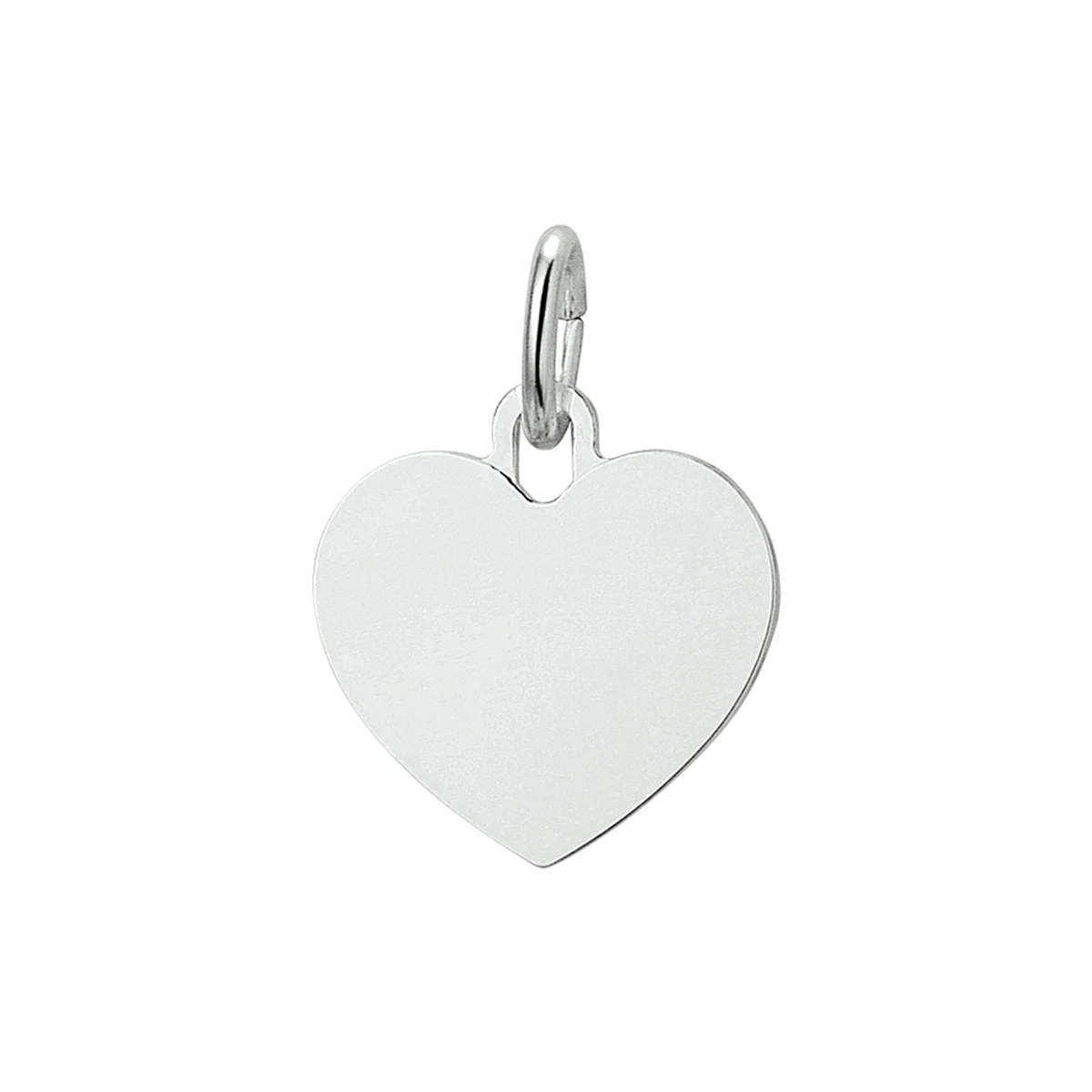 graveerhartje zilver wit