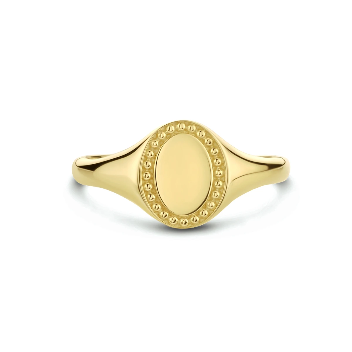 graveerring 14K geelgoud