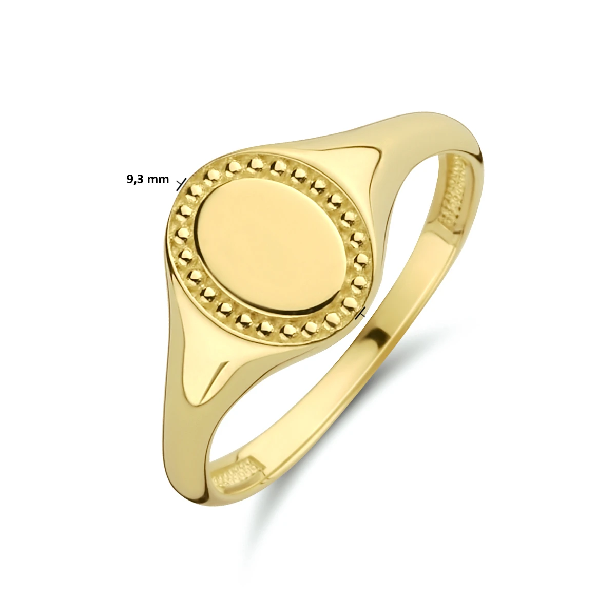 graveerring 14K geelgoud