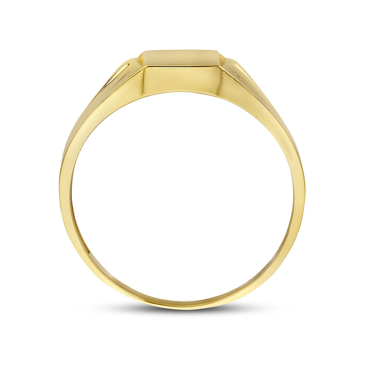 graveerring 14K geelgoud