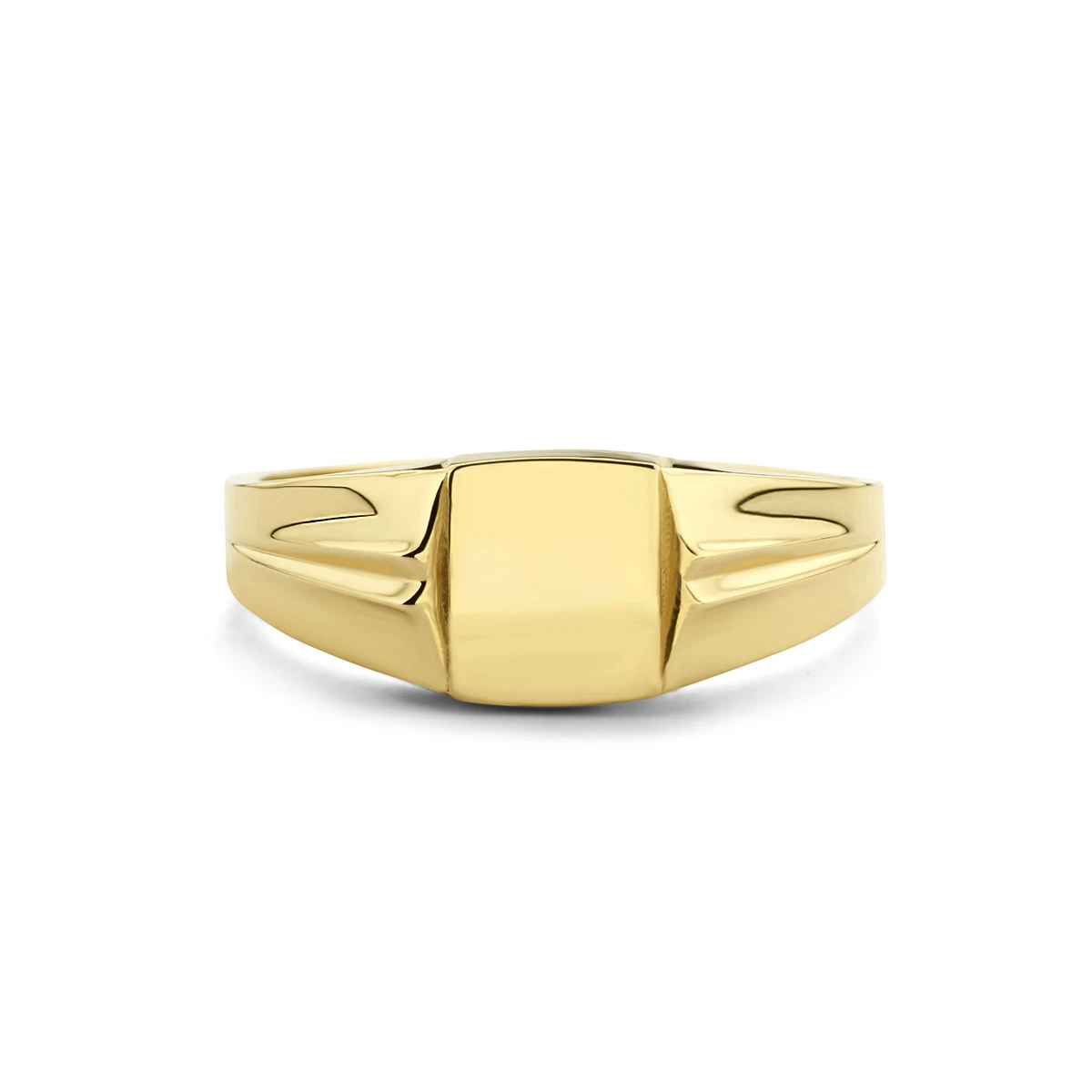 graveerring 14K geelgoud