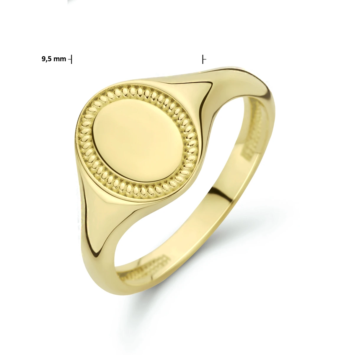 graveerring 14K geelgoud