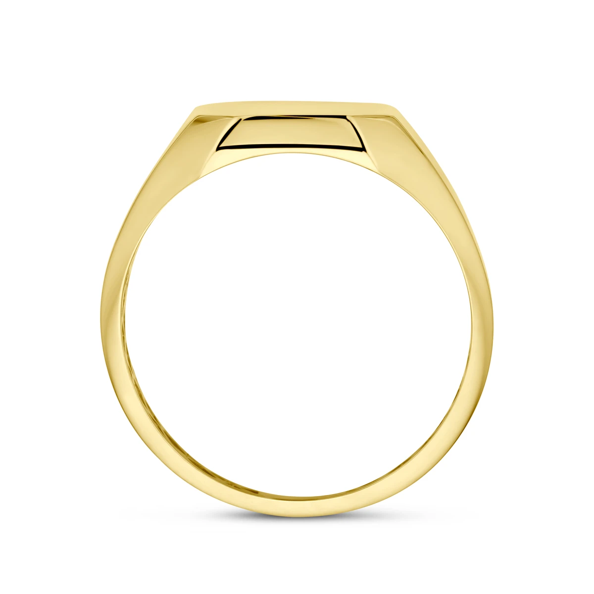 graveerring 14K geelgoud