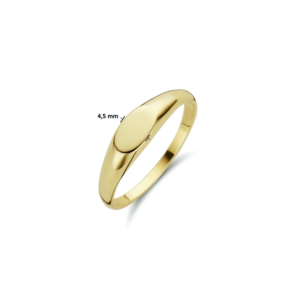 graveerring 14K geelgoud
