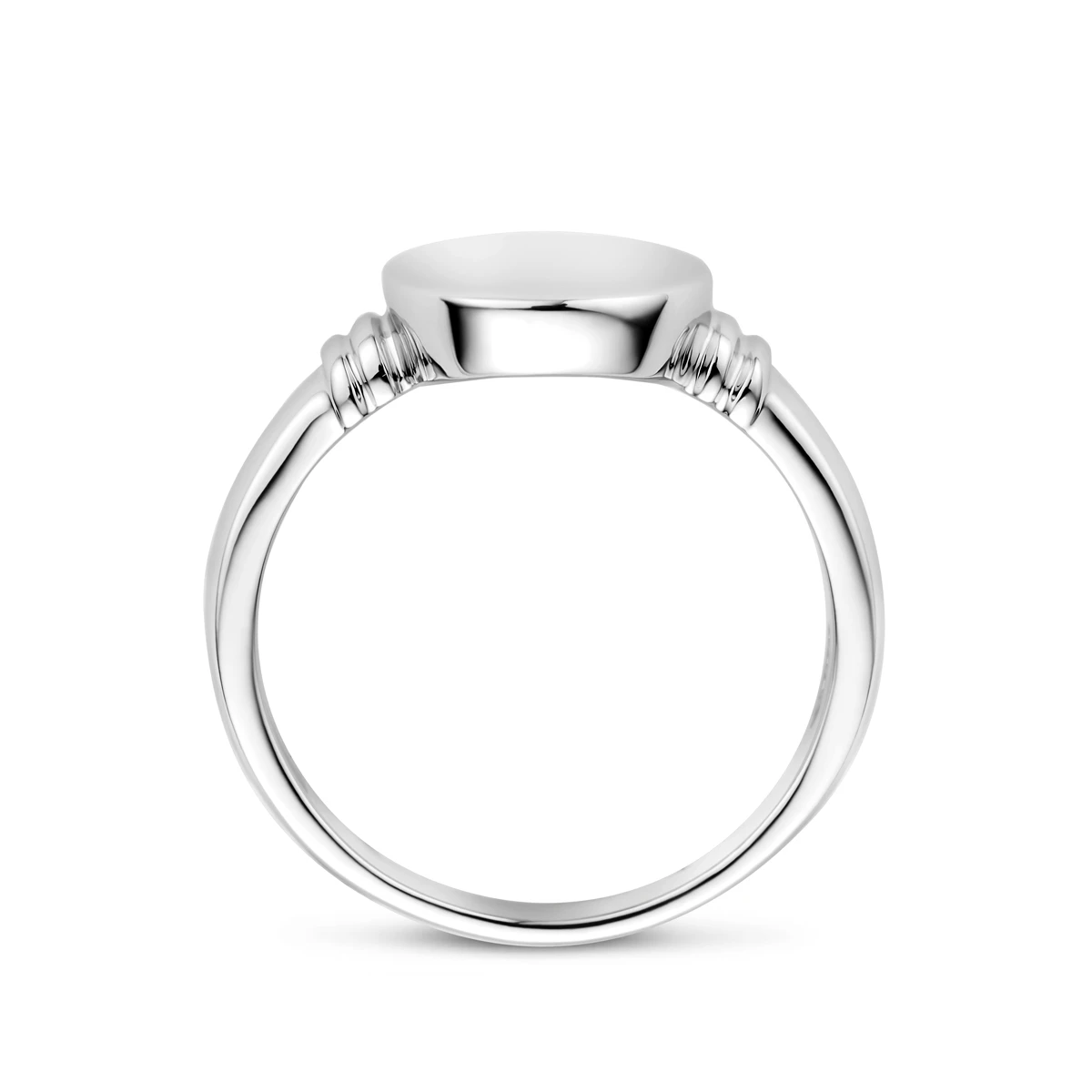 graveerring zilver gerhodineerd