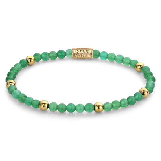 Green Harmony - Yellowgold ionplated - 4mm M --