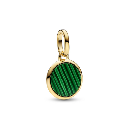 Groene Graveerbare Mini Medaillonbedel