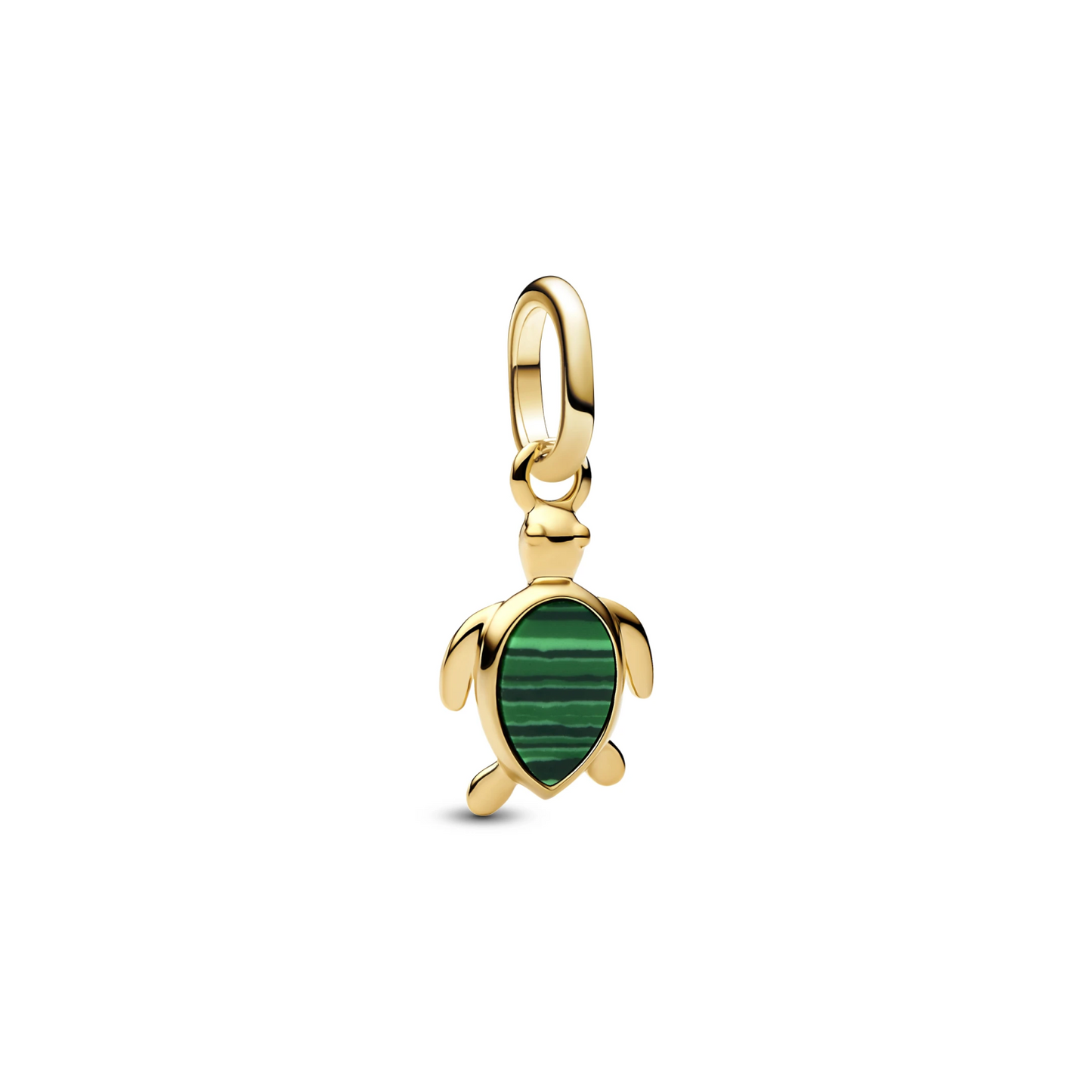 Groene Schildpad Mini Hangende Bedel