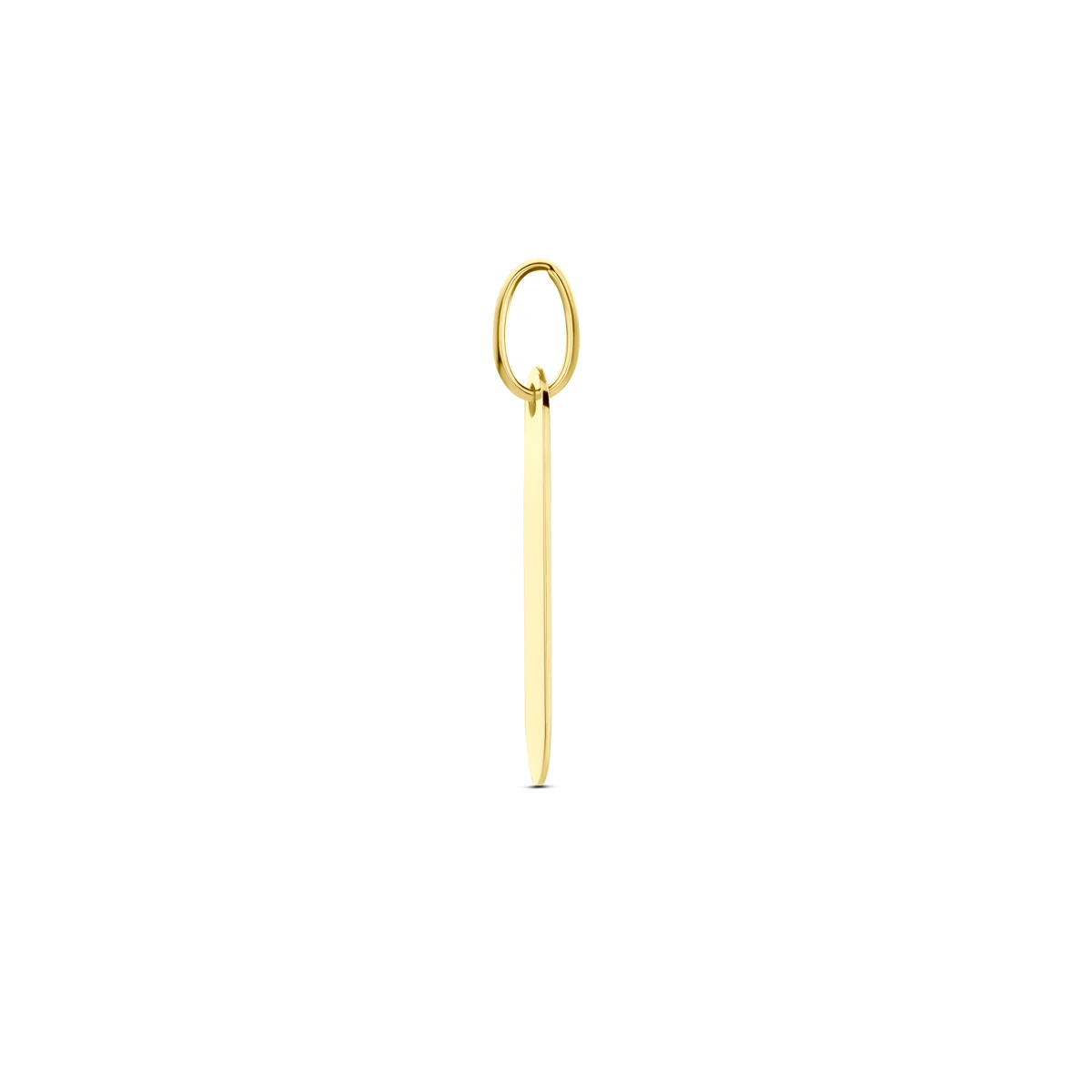 hanger 23 mm 14K geelgoud