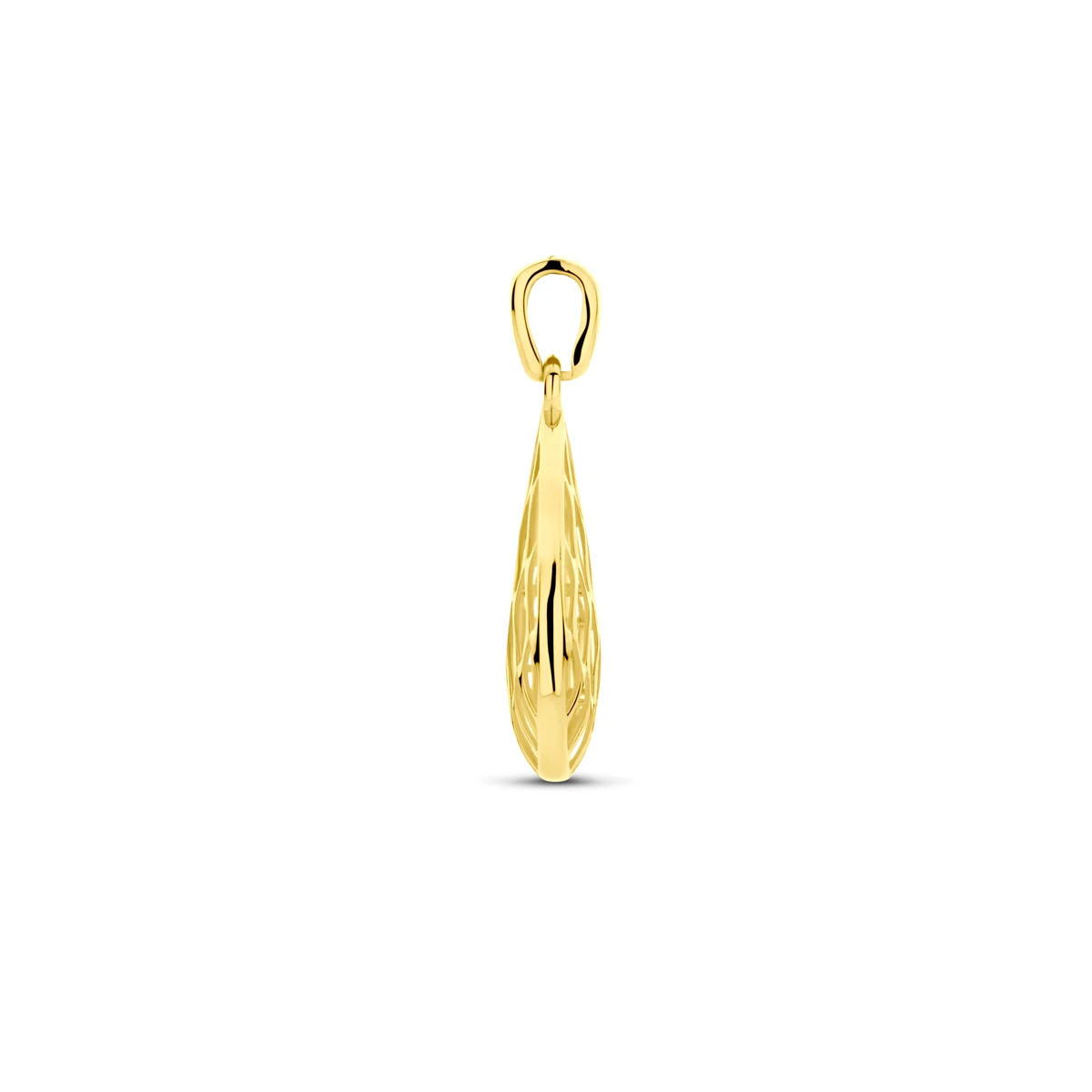 hanger 24 mm 14K geelgoud