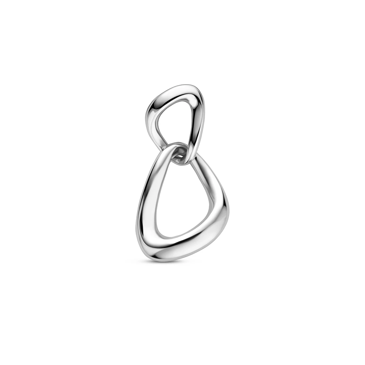 hanger 26 mm zilver gerhodineerd