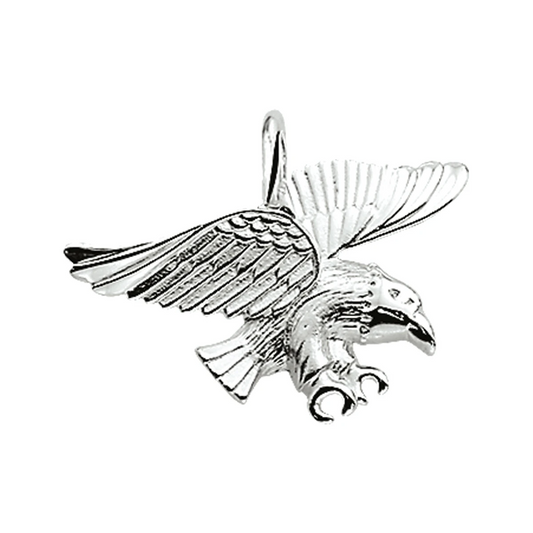 hanger adelaar zilver wit