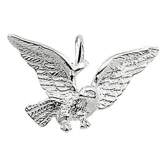hanger adelaar zilver wit