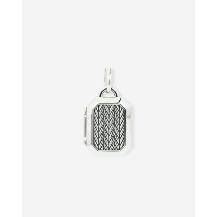 Hanger Barbara Medaillon Zilver