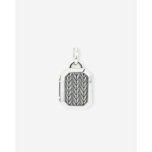 Hanger Barbara Medaillon Zilver