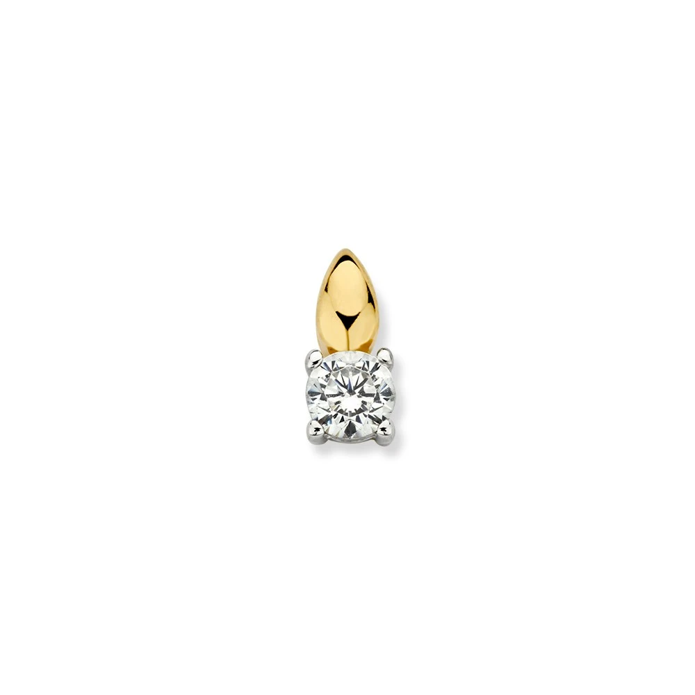 Hanger bicolor zirkonia
