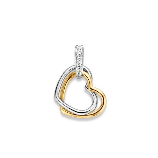 Hanger bicolor zirkonia