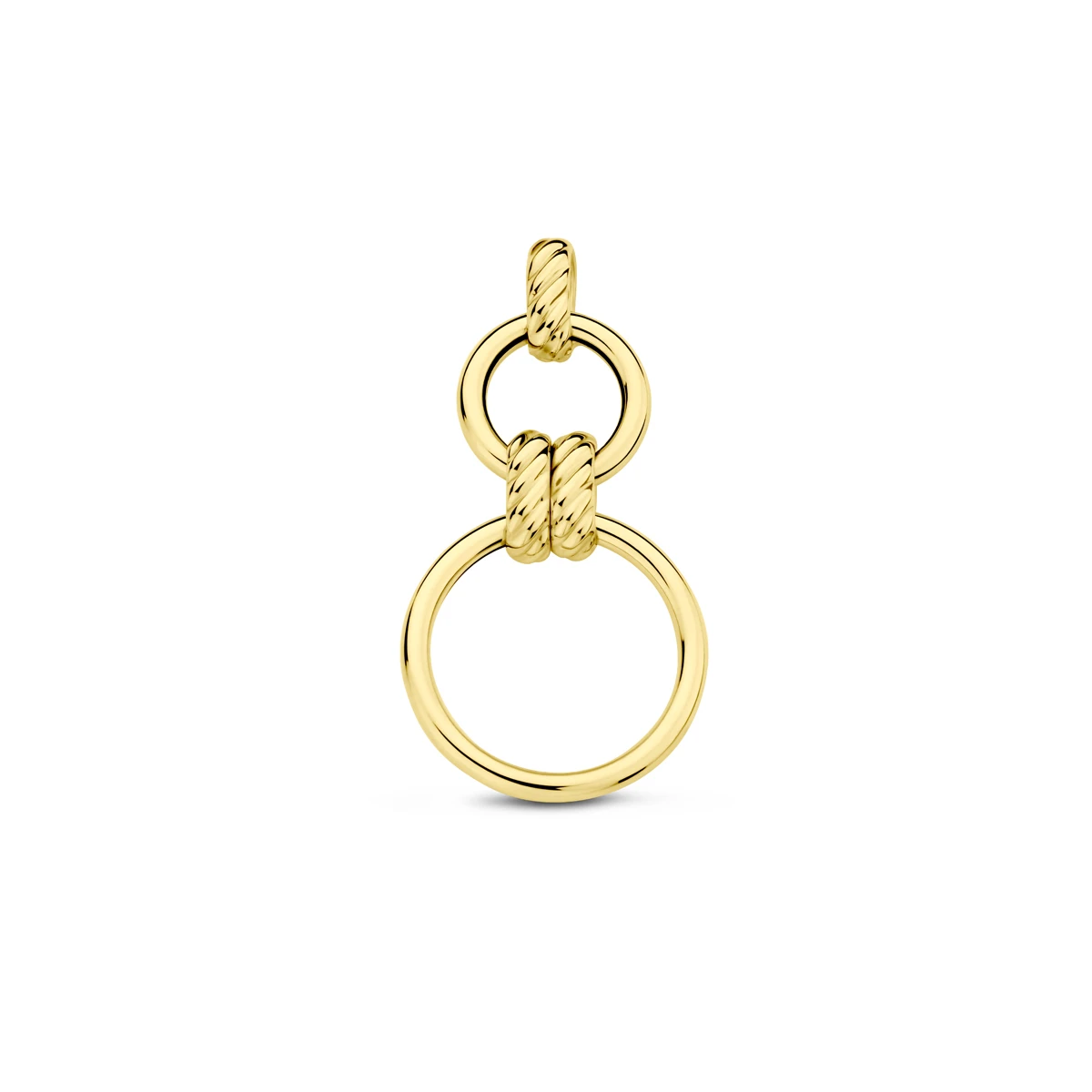 hanger cirkels 14K geelgoud