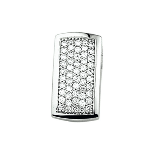 hanger diamant 0.25ct h si 14K witgoud