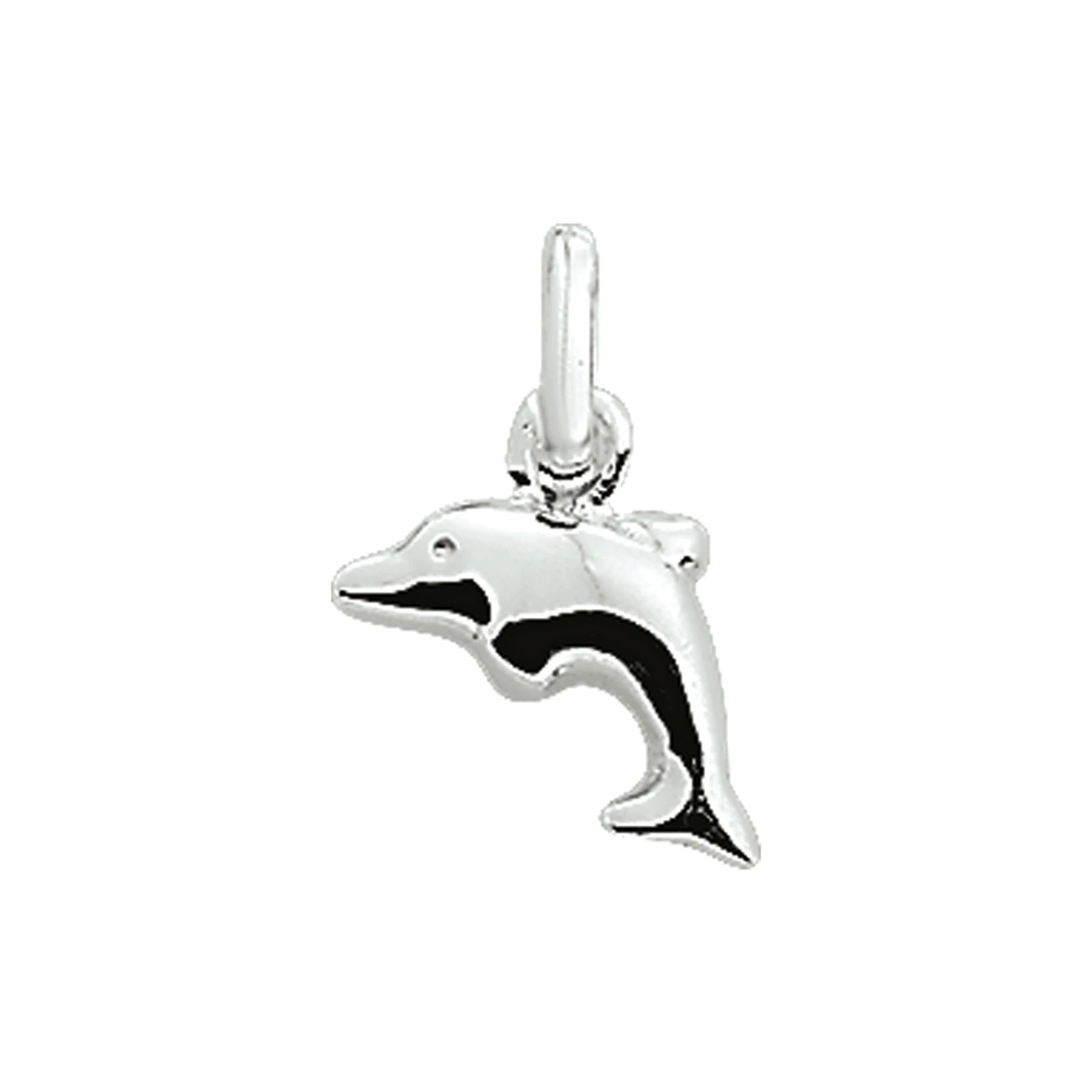hanger dolfijn zilver wit
