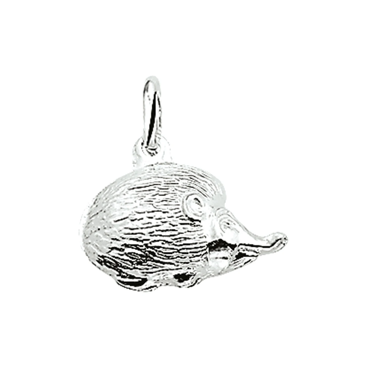 hanger egel zilver wit