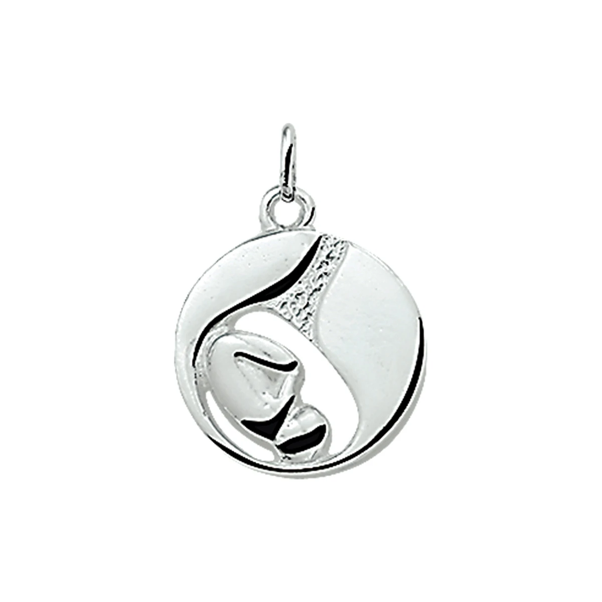 hanger foetus zilver wit