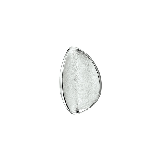 hanger gescratcht zilver gerhodineerd