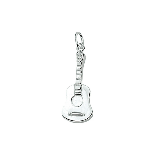 hanger gitaar zilver wit