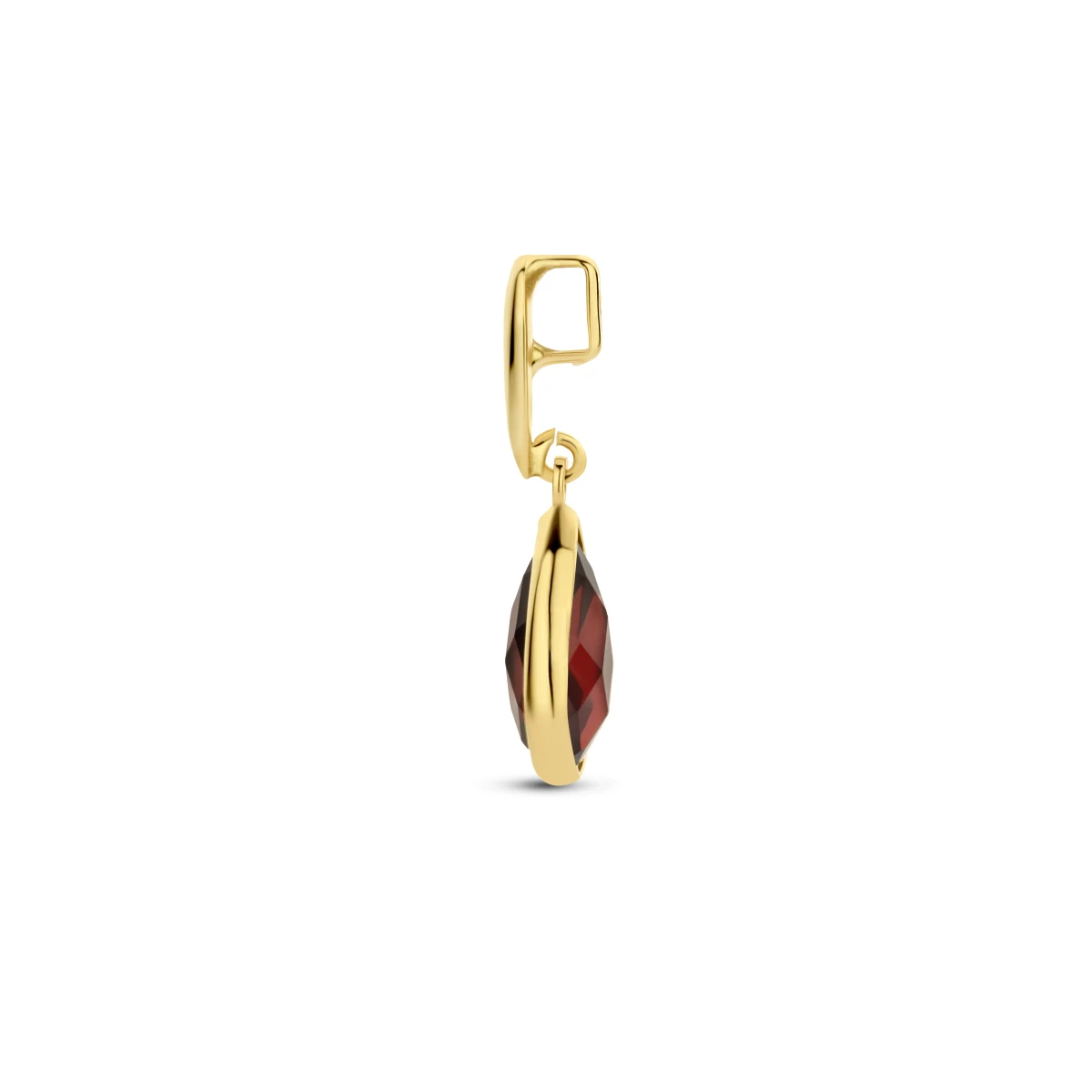 hanger granaat 12,5 mm 14K geelgoud
