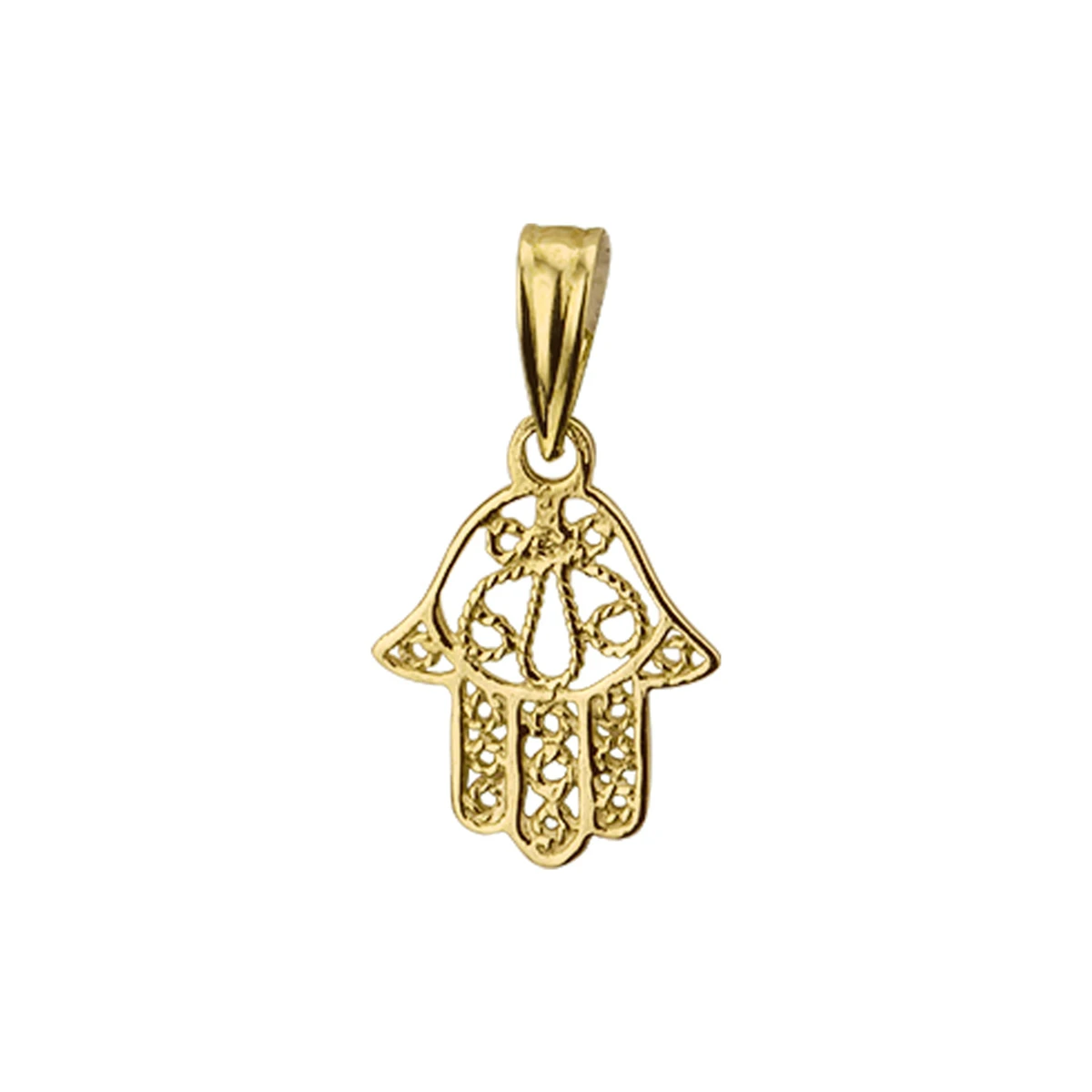 hanger handje van fatima 14K geelgoud