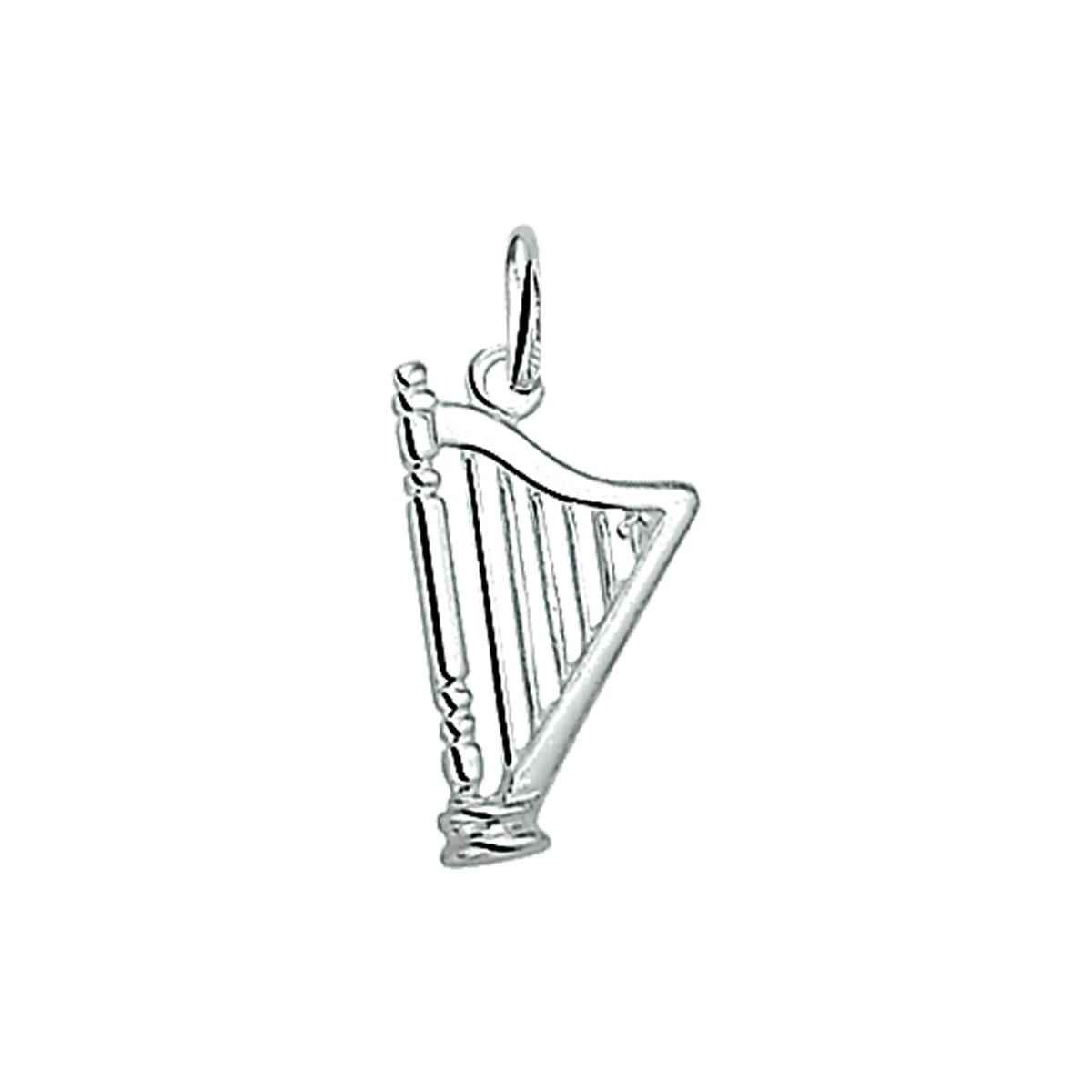 hanger harp zilver wit