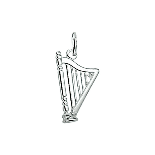 hanger harp zilver wit