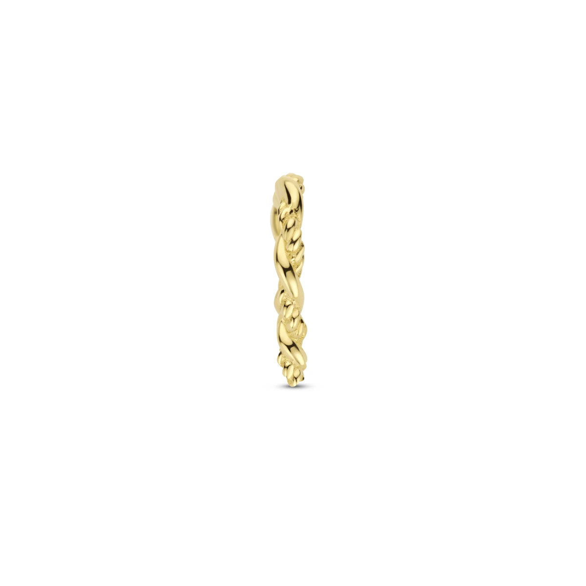 hanger hart 13 mm 14K geelgoud