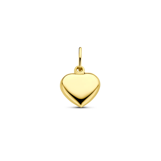 hanger hart 14K geelgoud