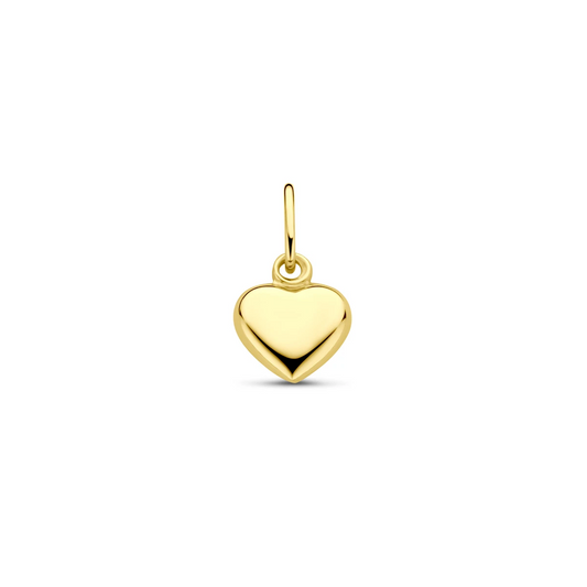 hanger hart 14K geelgoud