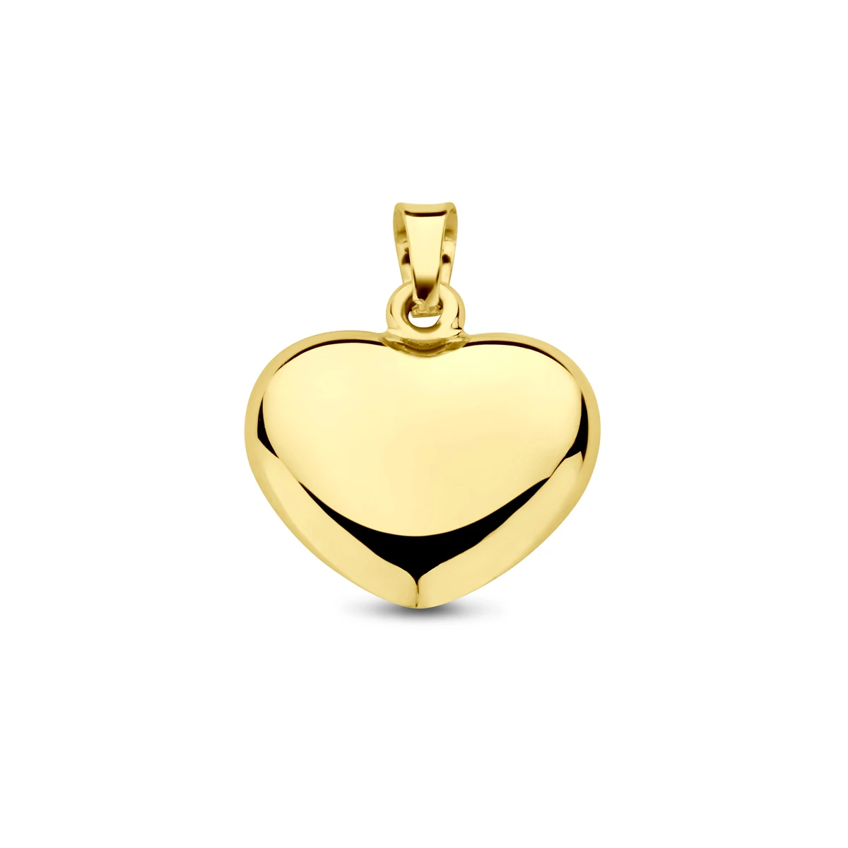 hanger hart 14K geelgoud