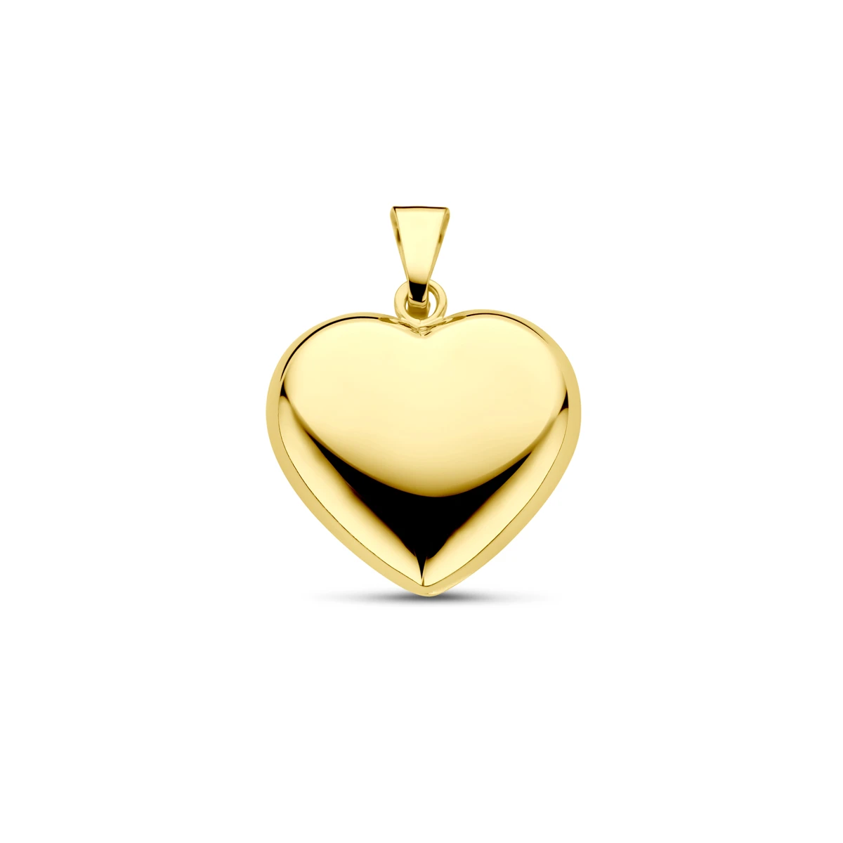 hanger hart 14K geelgoud