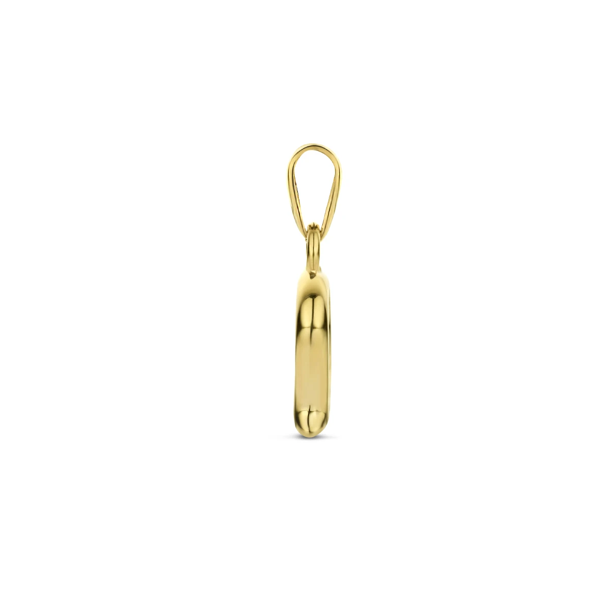 hanger hart 14K geelgoud